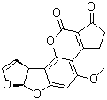 Aflatoxin B1 molecular structure (CAS 1162-65-8)
