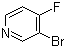 3-溴-4-氟吡啶分子结构 (CAS 116922-60-2)