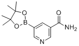 5-(4,4,5,5-Tetramethyl-1,3,2-dioxaborolan-2-yl)nicotinamide molecular structure (CAS 1169402-51-0)