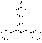 4-溴-5'-苯基-1,1':3',1''-三联苯分子结构 (CAS 116941-52-7)