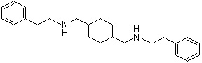 N,N'-Diphenethyl-1,4-cyclohexanebis(methylamine) molecular structure (CAS 1170-81-6)
