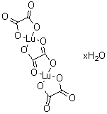 [mu-[乙二酸基]]双[乙二酸基]二镥水合物分子结构 (CAS 117247-81-1)