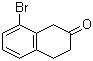 8-溴-3,4-二氢-1H-2-萘酮分子结构 (CAS 117294-21-0)