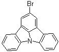 2-溴吲哚并[3,2,1-jk]咔唑分子结构 (CAS 1174032-81-5)