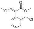Methyl (E)-3-methoxy-2-(2-chloromethylphenyl)-2-propenoate molecular structure (CAS 117428-51-0)