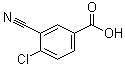 3-Cyano-4-chlorobenzoic acid molecular structure (CAS 117738-76-8)