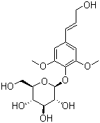 紫丁香苷分子结构 (CAS 118-34-3)