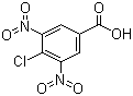 4-Chloro-3,5-dinitrobenzoic acid molecular structure (CAS 118-97-8)