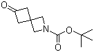 6-Oxo-2-azaspiro[3.3]heptane-2-carboxylic acid tert-butyl ester molecular structure (CAS 1181816-12-5)