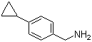 4-环丙基苄胺分子结构 (CAS 118184-67-1)