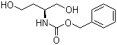 (S)-2-Cbz-氨基丁烷-1,4-二醇分子结构 (CAS 118219-23-1)