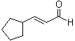 (E)-3-Cyclopentylpropenal molecular structure (CAS 118235-51-1)