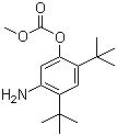 Carbonic acid 5-amino-2,4-bis(1,1-dimethylethyl)phenyl methyl ester molecular structure (CAS 1182822-31-6)