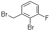 2-Bromo-3-fluorobenzyl bromide molecular structure (CAS 1184918-22-6)