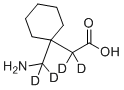 Gabapentin-d4 molecular structure (CAS 1185039-20-6)
