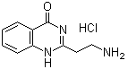 2-(2-氨基乙基)-4(3H)-喹唑啉酮盐酸盐分子结构 (CAS 1185298-40-1)
