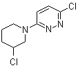 3-Chloro-6-(3-chloro-1-piperidinyl)pyridazine molecular structure (CAS 1185310-37-5)