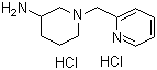 1-(2-Pyridinylmethyl)-3-piperidinamine hydrochloride molecular structure (CAS 1185312-66-6)