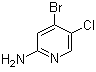 4-溴-5-氯-2-吡啶胺分子结构 (CAS 1187449-01-9)