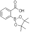 2-(4,4,5,5-四甲基-1,3,2-二氧硼杂环戊烷-2-基)苯甲酸分子结构 (CAS 1187591-17-8)