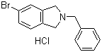 5-Bromo-2,3-dihydro-2-(phenylmethyl)-1H-isoindole hydrochloride molecular structure (CAS 1187830-70-1)