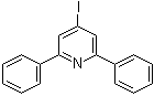 4-碘-2,6-二苯基吡啶分子结构 (CAS 1187846-73-6)