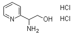 beta-Amino-2-pyridineethanol hydrochloride (1:2) molecular structure (CAS 1187930-63-7)