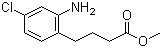 2-氨基-4-氯苯丁酸甲酯分子结构 (CAS 1188265-95-3)