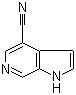 1H-Pyrrolo[2,3-c]pyridine-4-carbonitrile molecular structure (CAS 1190319-59-5)