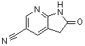 2,3-Dihydro-2-oxo-1H-pyrrolo[2,3-b]pyridine-5-carbonitrile molecular structure (CAS 1190321-76-6)