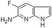 5-氟-1H-吡咯并[2,3-b]吡啶-6-胺分子结构 (CAS 1190321-94-8)