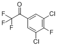 1-(3,5-二氯-4-氟苯基)-2,2,2-三氟-乙酮分子结构 (CAS 1190865-44-1)