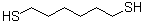 1,6-Hexanedithiol molecular structure (CAS 1191-43-1)