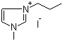 1-甲基-3-丙基碘化咪唑鎓分子结构 (CAS 119171-18-5)
