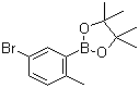5-Bromo-2-methylphenylboronic acid pinacol ester molecular structure (CAS 1192051-39-0)