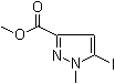 5-碘-1-甲基-1H-吡唑-3-羧酸甲酯分子结构 (CAS 1193244-87-9)