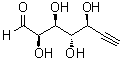 6,7-二脱氧-L-庚-6-炔阿卓糖分子结构 (CAS 1193251-61-4)