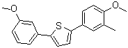 2-(4-Methoxy-3-methylphenyl)-5-(3-methoxyphenyl)thiophene molecular structure (CAS 1193525-42-6)