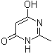 6-羟基-2-甲基嘧啶-4(3H)-酮分子结构 (CAS 1194-22-5)