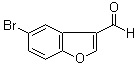 5-溴-3-苯并呋喃甲醛分子结构 (CAS 1194376-28-7)