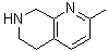 5,6,7,8-四氢-2-甲基-1,7-萘啶分子结构 (CAS 1196146-61-8)