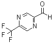 5-(三氟甲基)-2-吡嗪甲醛分子结构 (CAS 1196151-36-6)
