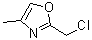 2-(Chloromethyl)-4-methyloxazole molecular structure (CAS 1196157-12-6)