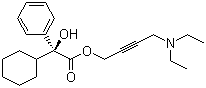 (S)-奥昔布宁分子结构 (CAS 119618-22-3)