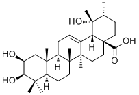 2-表委陵菜酸分子结构 (CAS 119725-19-8)