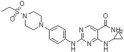 Cerdulatinib分子结构 (CAS 1198300-79-6)