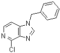 4-氯-1-(苯基甲基)-1H-咪唑并[4,5-c]吡啶分子结构 (CAS 120537-43-1)