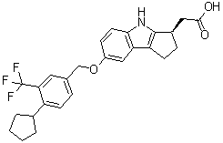 依曲尼司莫分子结构 (CAS 1206123-37-6)
