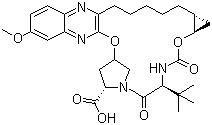 MK-5172分子结构 (CAS 1206524-85-7)