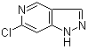 6-氯-1H-吡唑并[4,3-c]吡啶分子结构 (CAS 1206979-33-0)